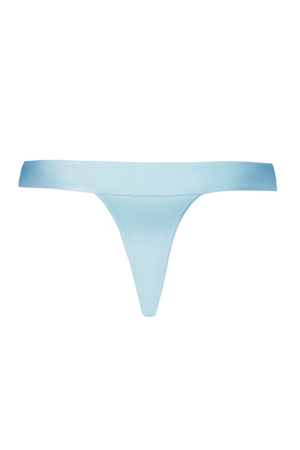 Thong Bikini Bottoms in Sky
