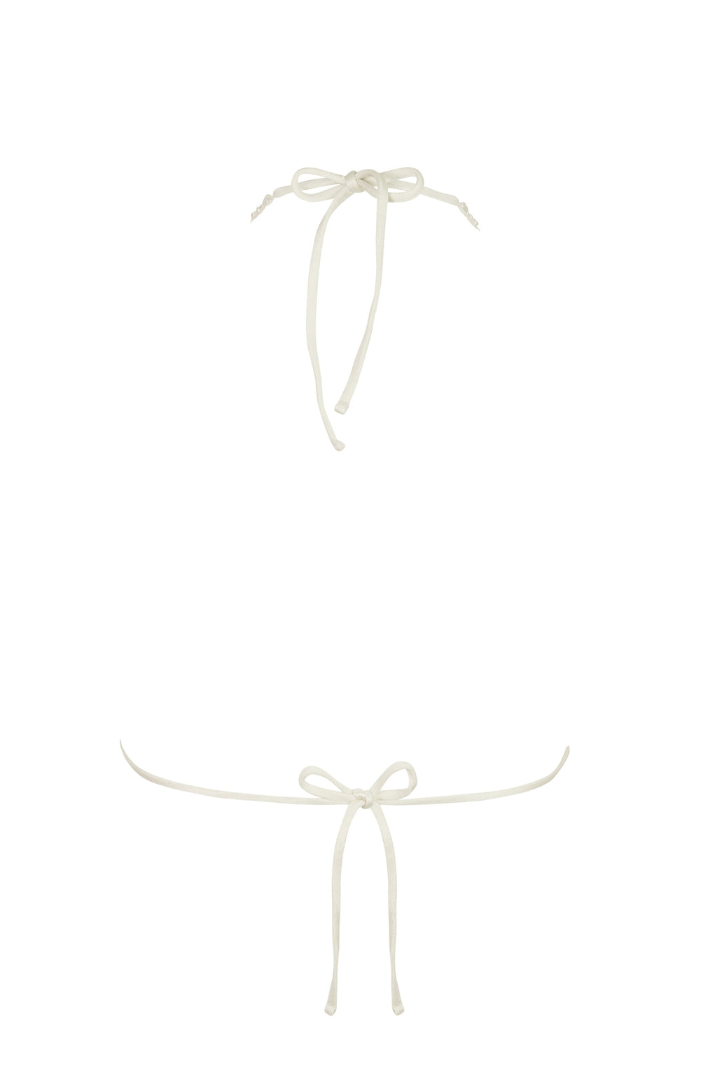 Triangle Bikini Top in Pearl